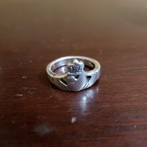 Sterling silver Claddagh ring
